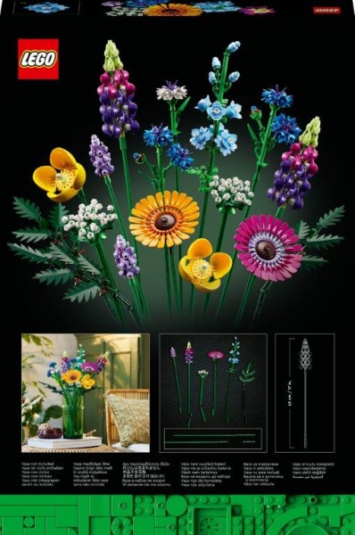 Конструктор LEGO Ideas Букет полевых цветов 10313