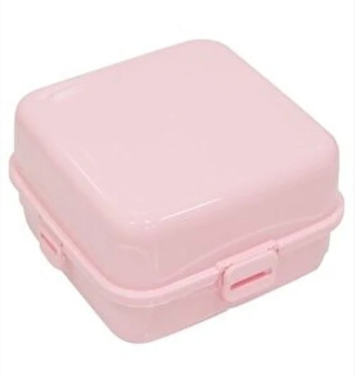 Ланч-бокс 3 секции квадратний 10,5х9,5 см AK 371 Fackelmann