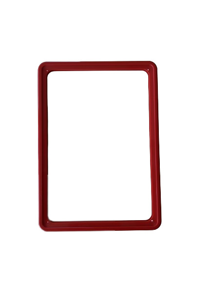 Рамка формата А5 пластиковая красная 3 шт. 
