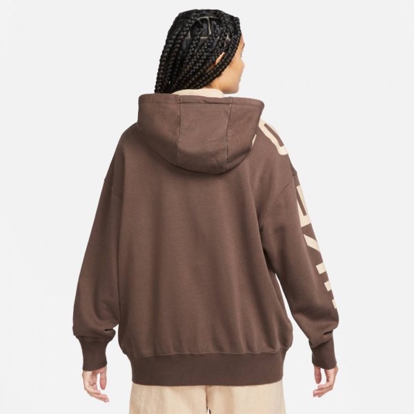 Джемпер Nike W NSW AIR FLC OS FZ HD FB8047-237 р.XS коричневий