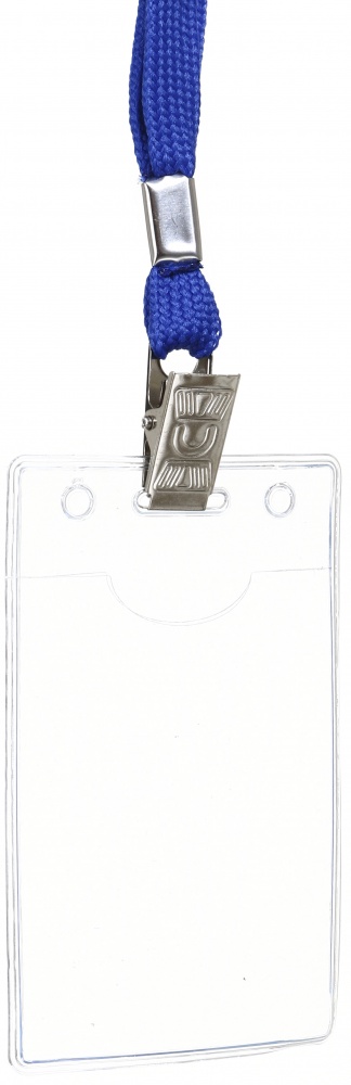 Бейдж вертикальний 55х85 мм зі шнурком Nota Bene