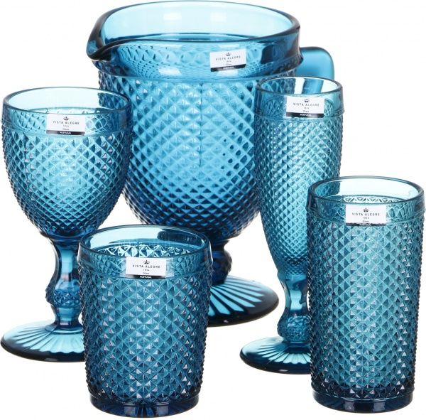 Глечик Bicos Cinza бірюзовий 1 л 49000116 Vista Alegre