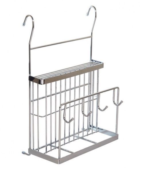 Полка Lemax MX-427 NM 250х130x390 мм матовый никель