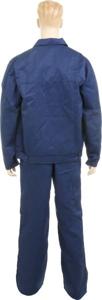 Костюм рабочий Торнадо Евро (куртка и полукомбинезон) рост 3/4 р. 60-62 синий