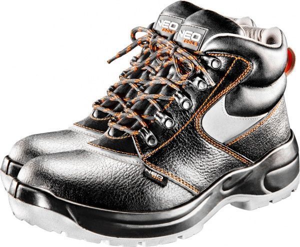 Ботинки рабочие NEO tools 82-027 S1 SRC р.46 черный с белыми вставками