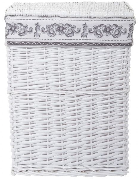 Кошик плетений з текстилем Tony Bridge Basket 38x28x48 см HQ13-53AB-2 