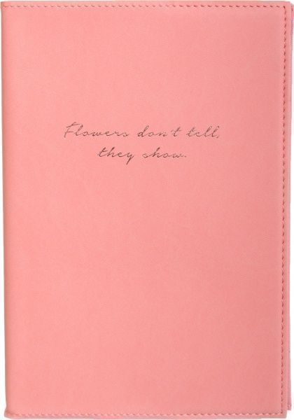 Книга для записей Flowers dont tell А5 80 листов