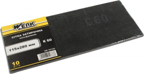 Сетка абразивная Werk з.60 10 шт. WE107105