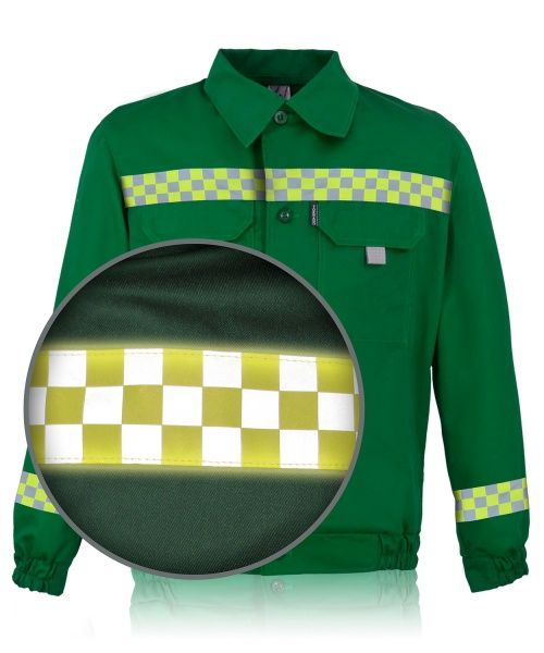 Куртка робоча Торнадо Сервіс 2 р. 52-54 зріст 3-4 01051-01к-52-3 зелений