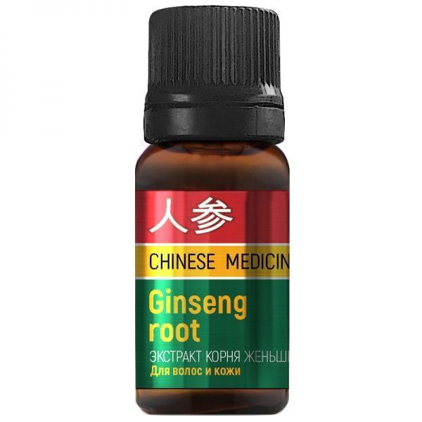 Усилитель косметических средств для волос и кожи Pharma Group Экстракт корня женьшеня 10 мл