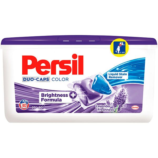 Капсулы для стирки Persil Duo-Caps Color Лаванда 30 шт