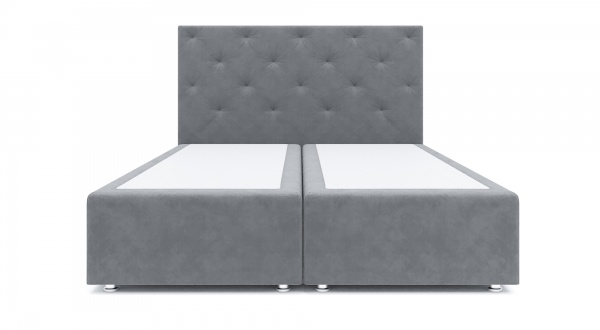 Кровать SOFYNO Адрия-4 160x200 см серый 