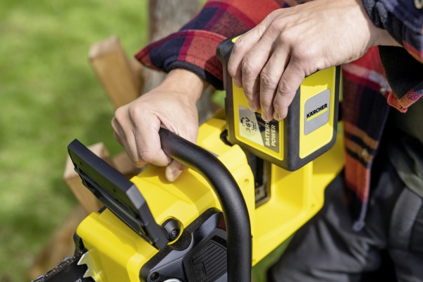 Пила ланцюгова акумуляторна Karcher CNS 36-35 Battery Set (36/5) + акумулятор 36/5