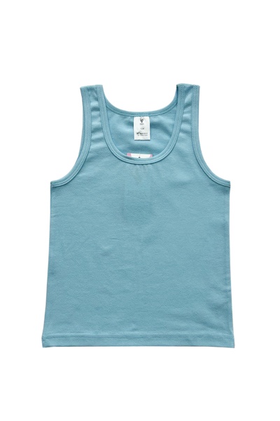 Майка для мальчиков Роза р.128 голубой 210414 