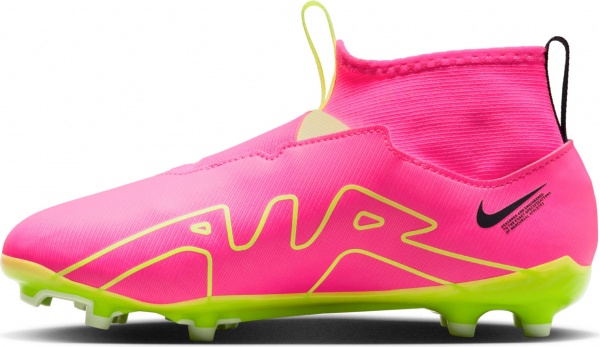 Бутсы Nike JR. ZOOM MERCURIAL SUPERFLY 9 ACADEMY FG/MG DJ5623-605 р.37,5 розовый