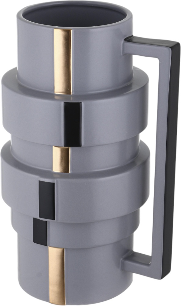 Ваза Inari Catalina 30,5 см серая K16722