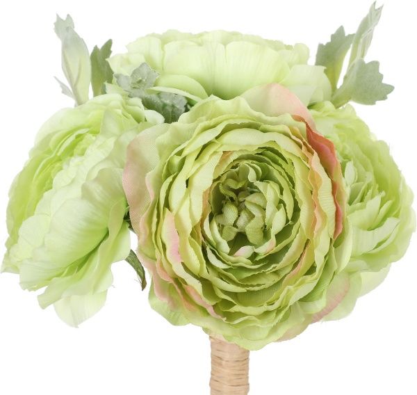 Букет искусственный Ранункулюс зеленый 28485PF