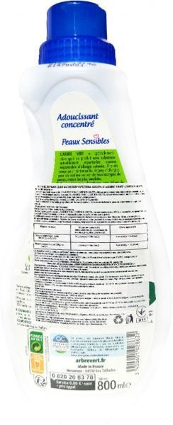 Кондиціонер для білизни L'Arbre Vert Чутлива шкіра 0,8 л