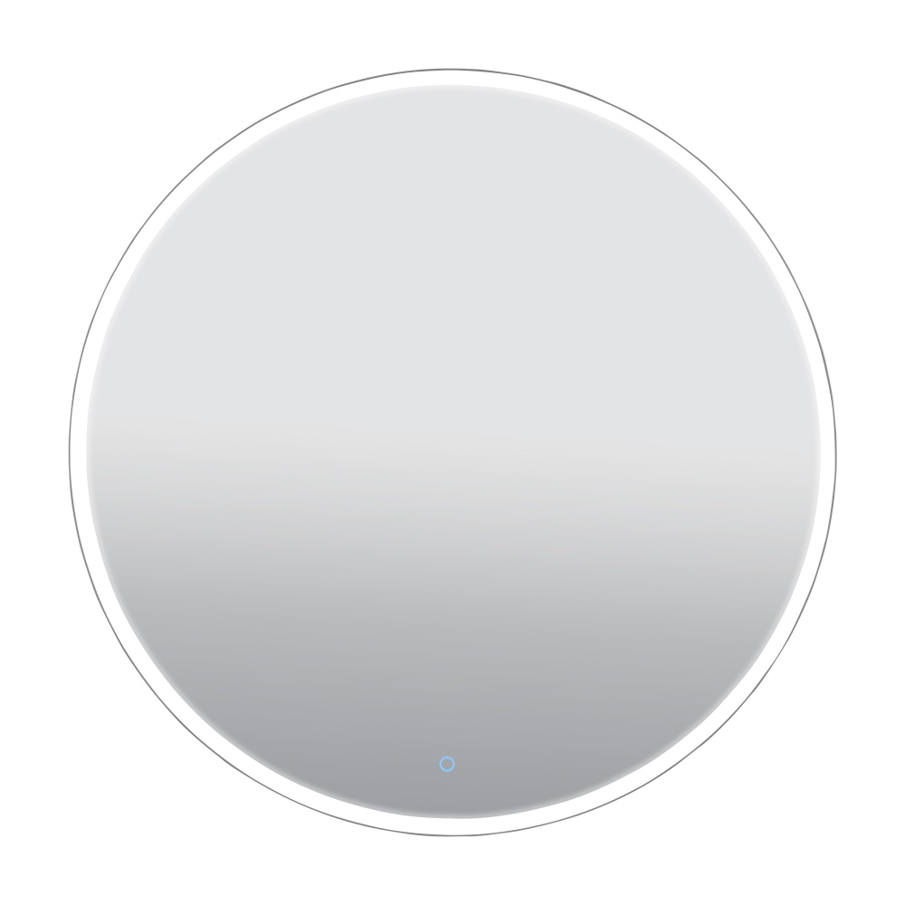 Зеркало со встроенной подсветкой Aqua Rodos Lorenzo black D-100 sensor