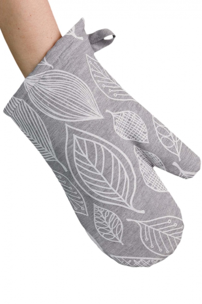 Прихватка-варежка Листья 18x31 см Прованс