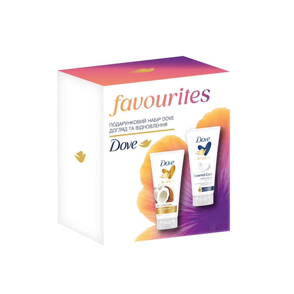 Набор подарочный Dove Уход и Восстановление 75+75 мл