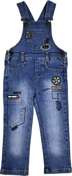 Комбинезон Overdo джинсовый р.110-116 синий 6014 