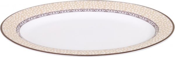 Блюдо овальне Illusion gold 23 см Fiora 