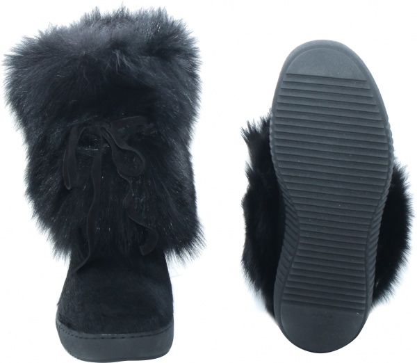 Черевики Oscar Afterski Boots Leather Black-Black VOLPE-Bla р.40 чорний