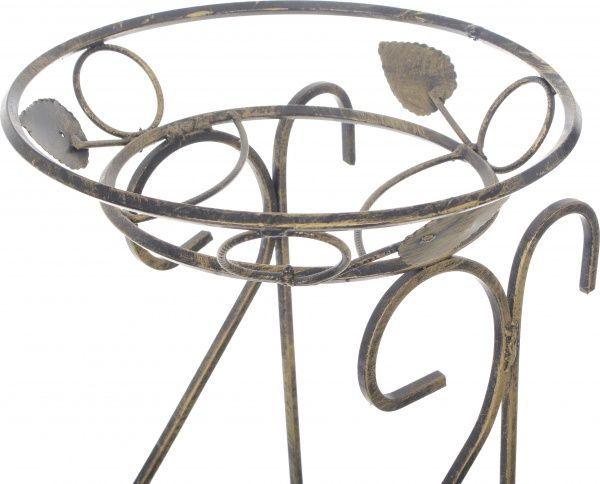 Подставка для цветов Ступеньки 3 118х28x56 см коричневый 