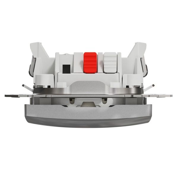 Вимикач одноклавішний Schneider Electric Sedna Design з підсвіткою 10 А 250В алюміній SDD113101L