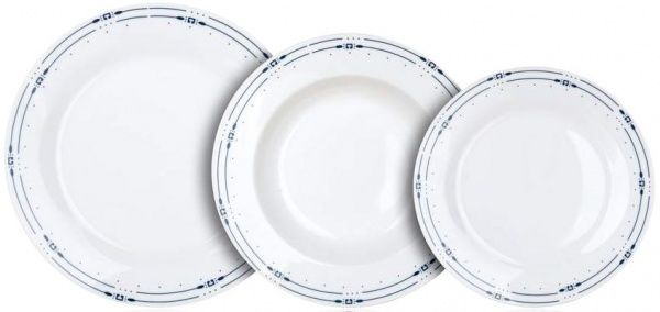 Сервиз столовый на 6 персон Sansa 18 предметов Banquet