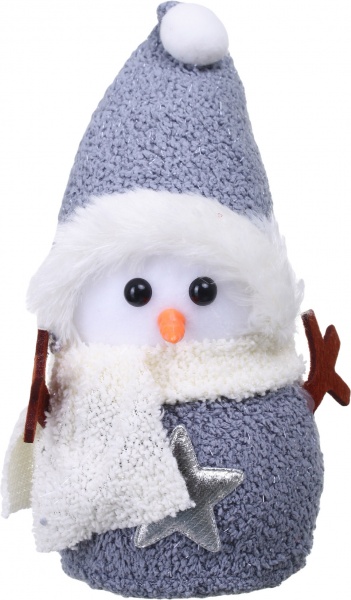 Подвеска Снеговик пенопласт микс 4 вида 24 см 
