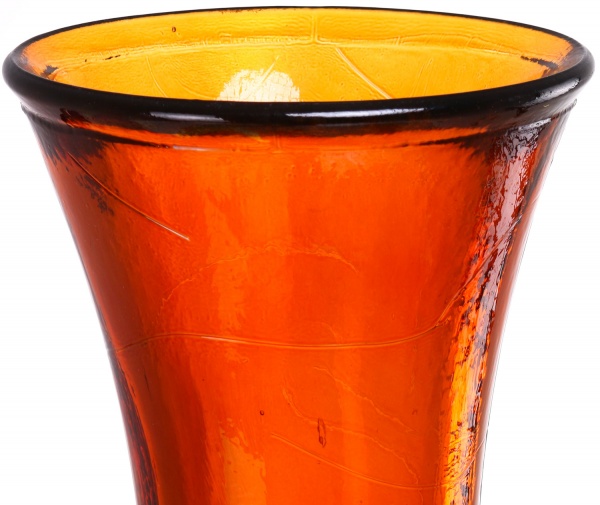 Ваза стеклянная оранжевая TRADICIONAL San Miguel