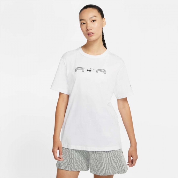 Футболка Nike W NSW AIR SS TOP BF DD5431-100 р.L білий