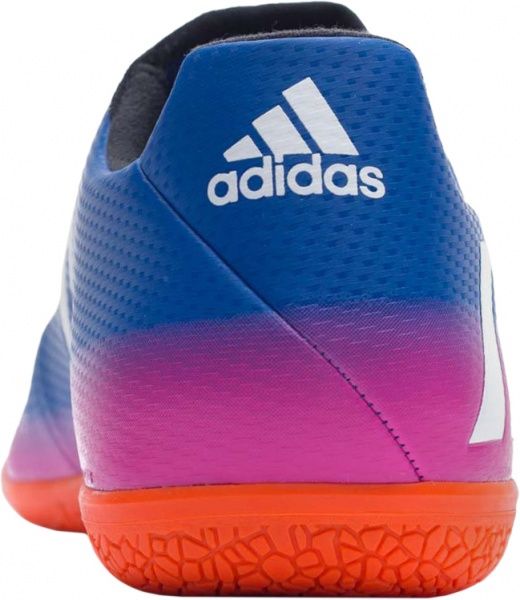 Бутсы Adidas MESSI 16.3 IN BA9018 BA9018 р. 8,5 голубой