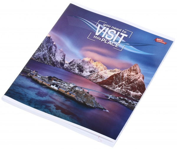 Тетрадь школьная 96 листов в линейку в ассортименте Мечты сбываются