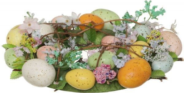 Венок пасхальный 25 см