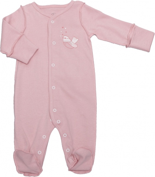 Комбинезон унисекс Фламинго р.56 меланж 365-004 