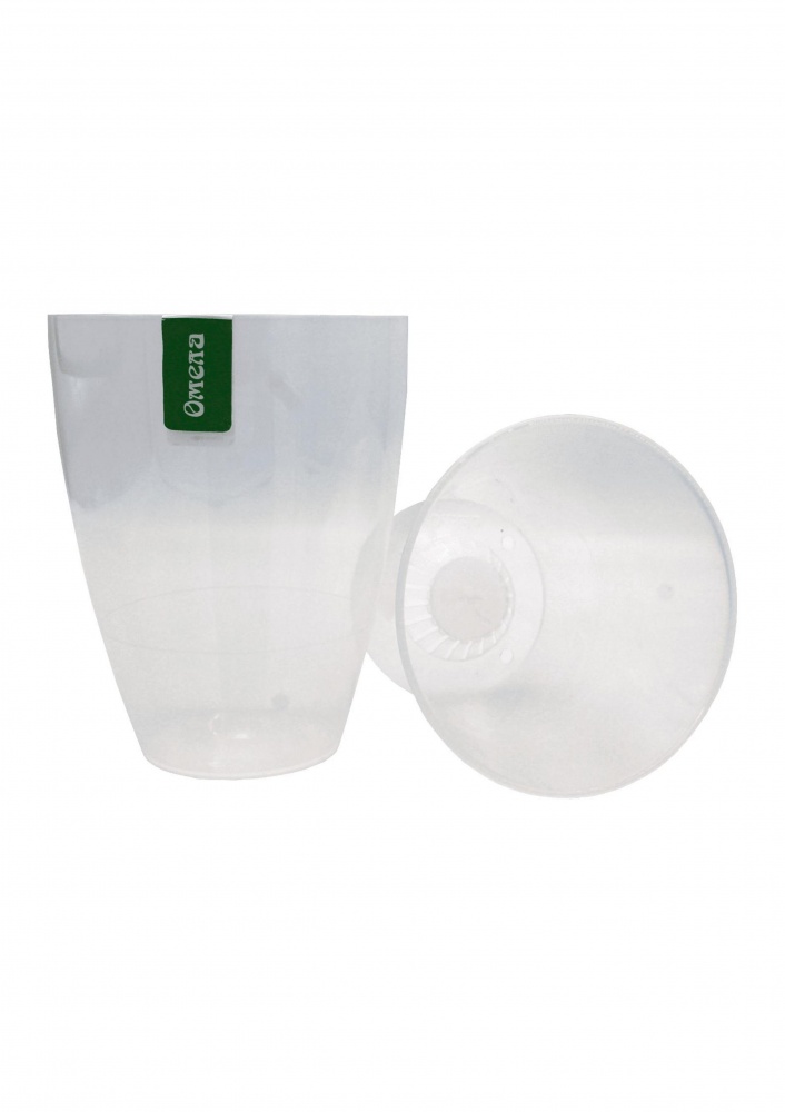 Горщик пластиковий самозволожувальний круглий 1,3 л