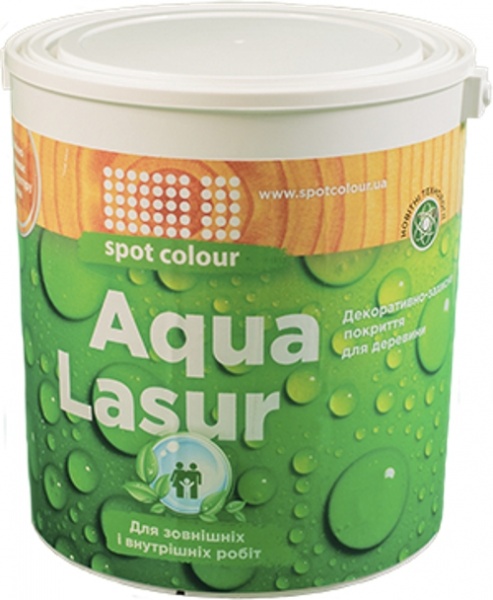 Лазур Spot Colour Aqua Lasur липа шовковистий мат 0,75 л