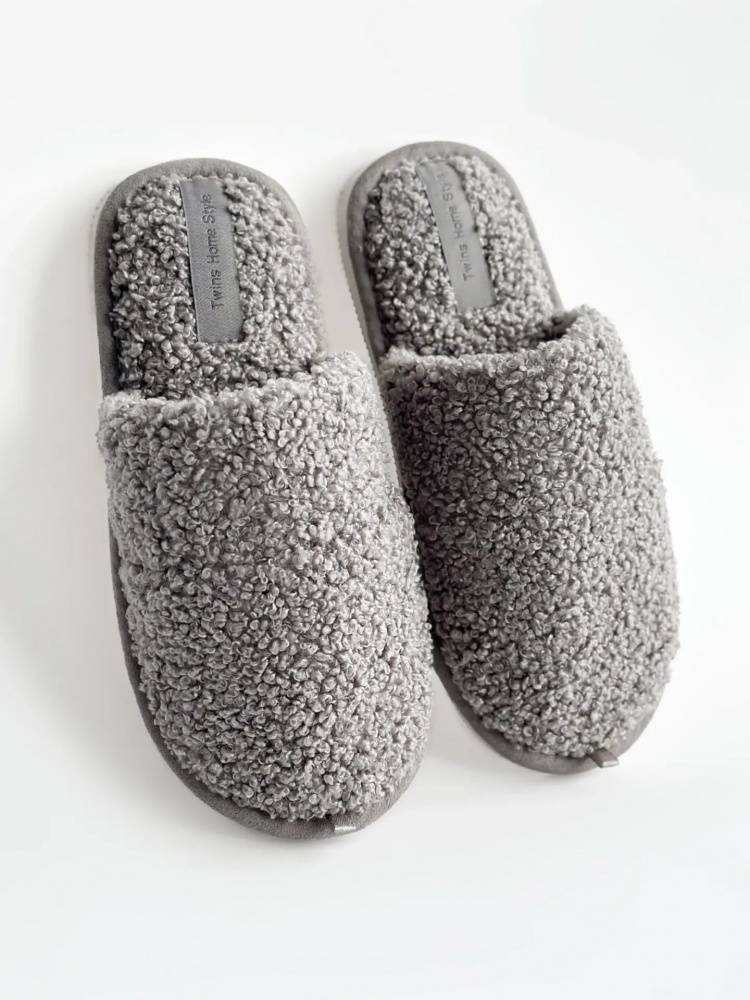 Тапочки детские Twins TEDDI р.30-31 серый 10412