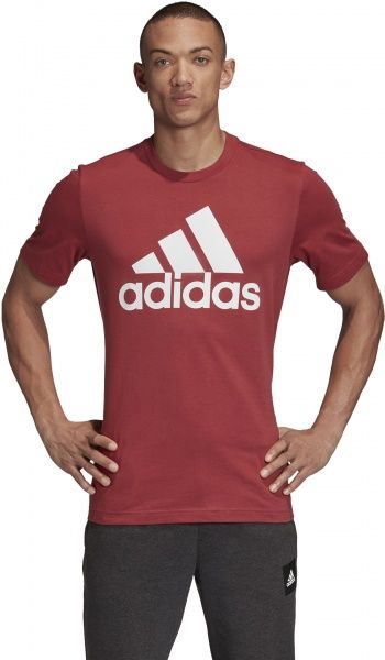 Футболка Adidas MH BOS Tee GC7351 S червоний