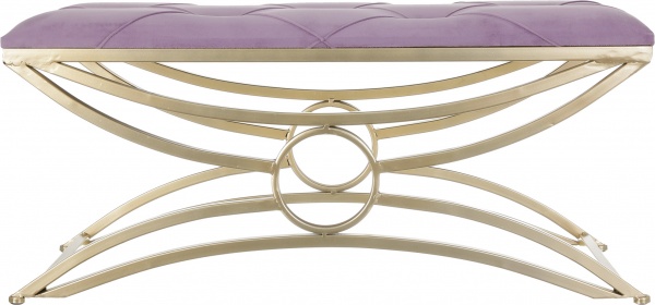 Банкетка 90х34х35 см лавандовий 