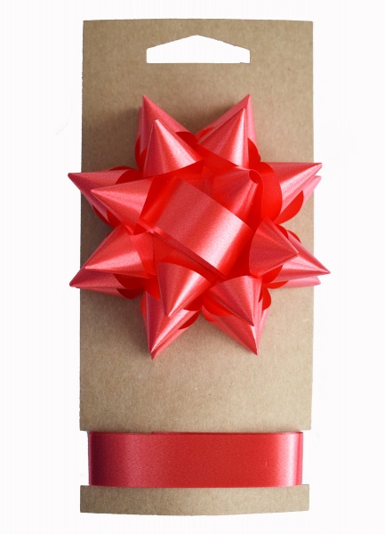Бантик подарунковий 2575 червоний