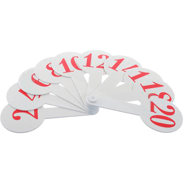 Віяло з цифрами 59238