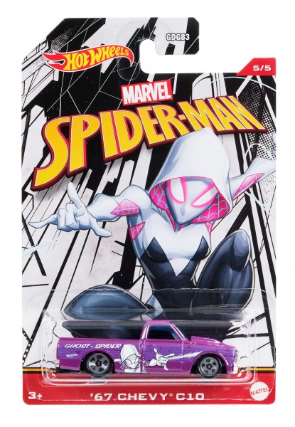 Машинка Hot Wheels Машинка Спайдермена (в ас.) HFW35