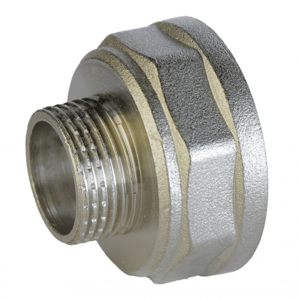 Перехідник ВЗ VA 1 х 1/2 нікельований