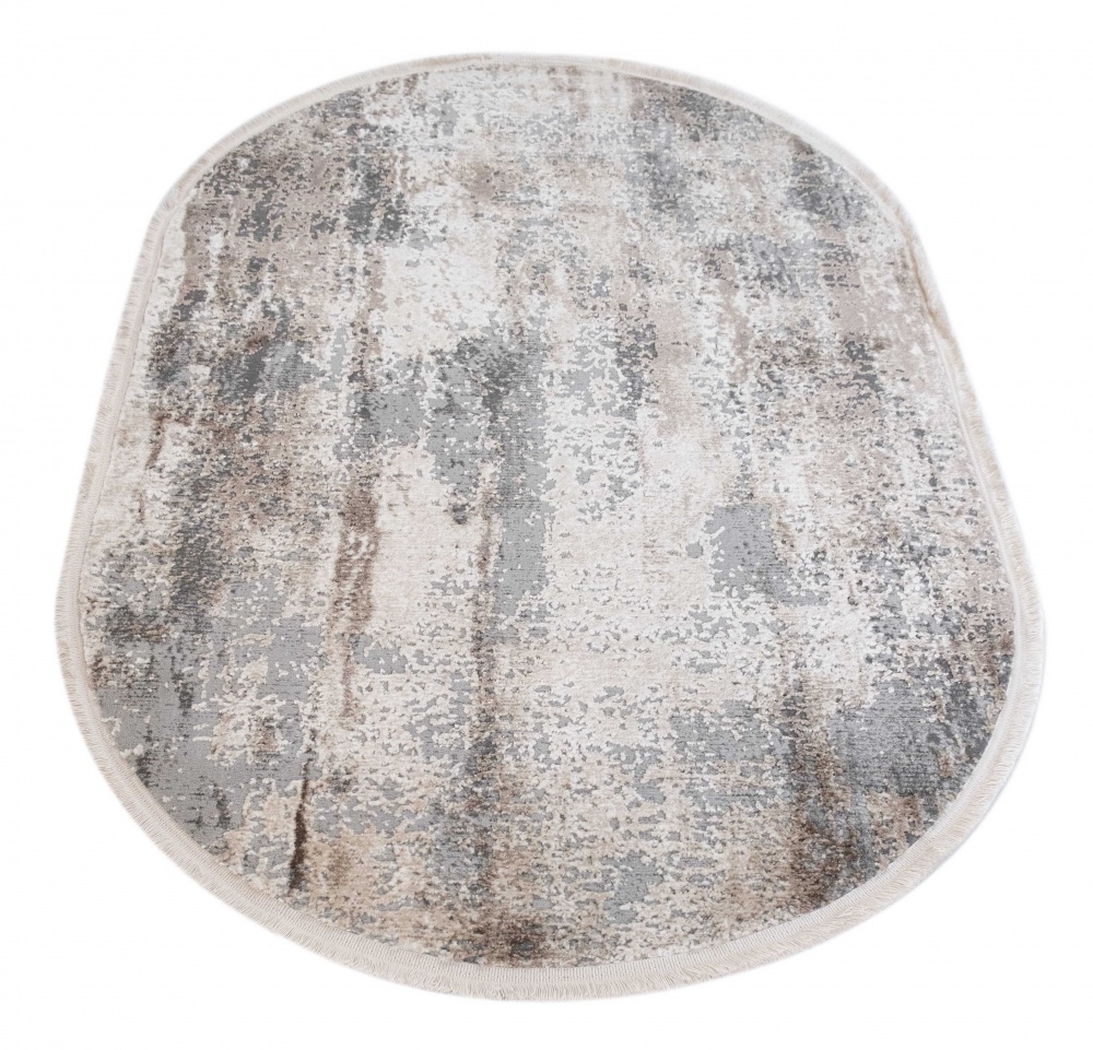 Килим Karmen Carpet GALYA PLUS S3816A GREY/GREY 80x150 см O