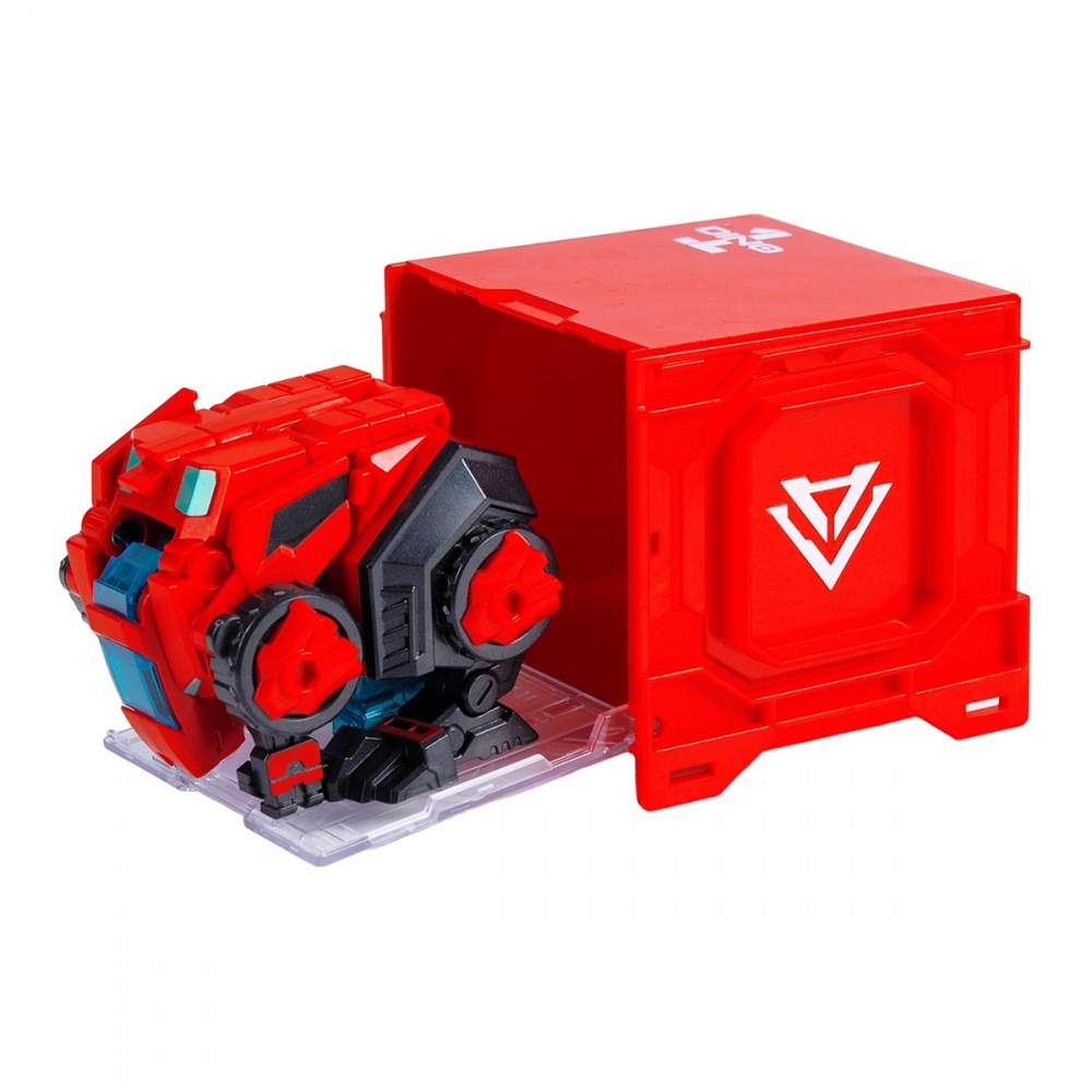 Іграшка-трансформер Alpha Group Динозавр Dinoster - Червоний Раптор-бот EU580840-1