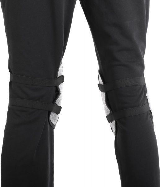 Наколінники 2 шт. р. one size чорно-сірий